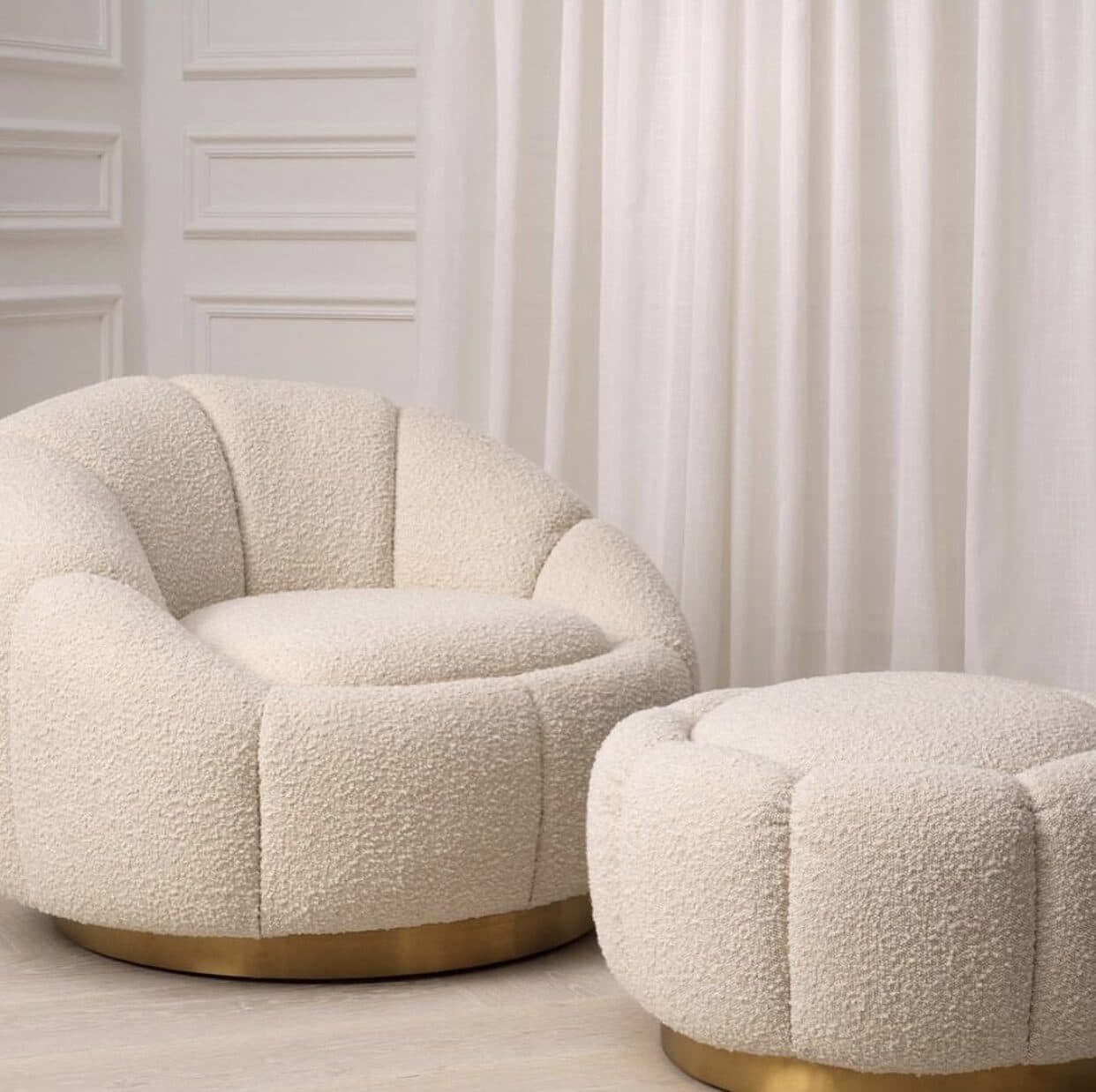 FAUTEUIL EICHHOLTZ SWIVEL CHAIR BOLLINGER