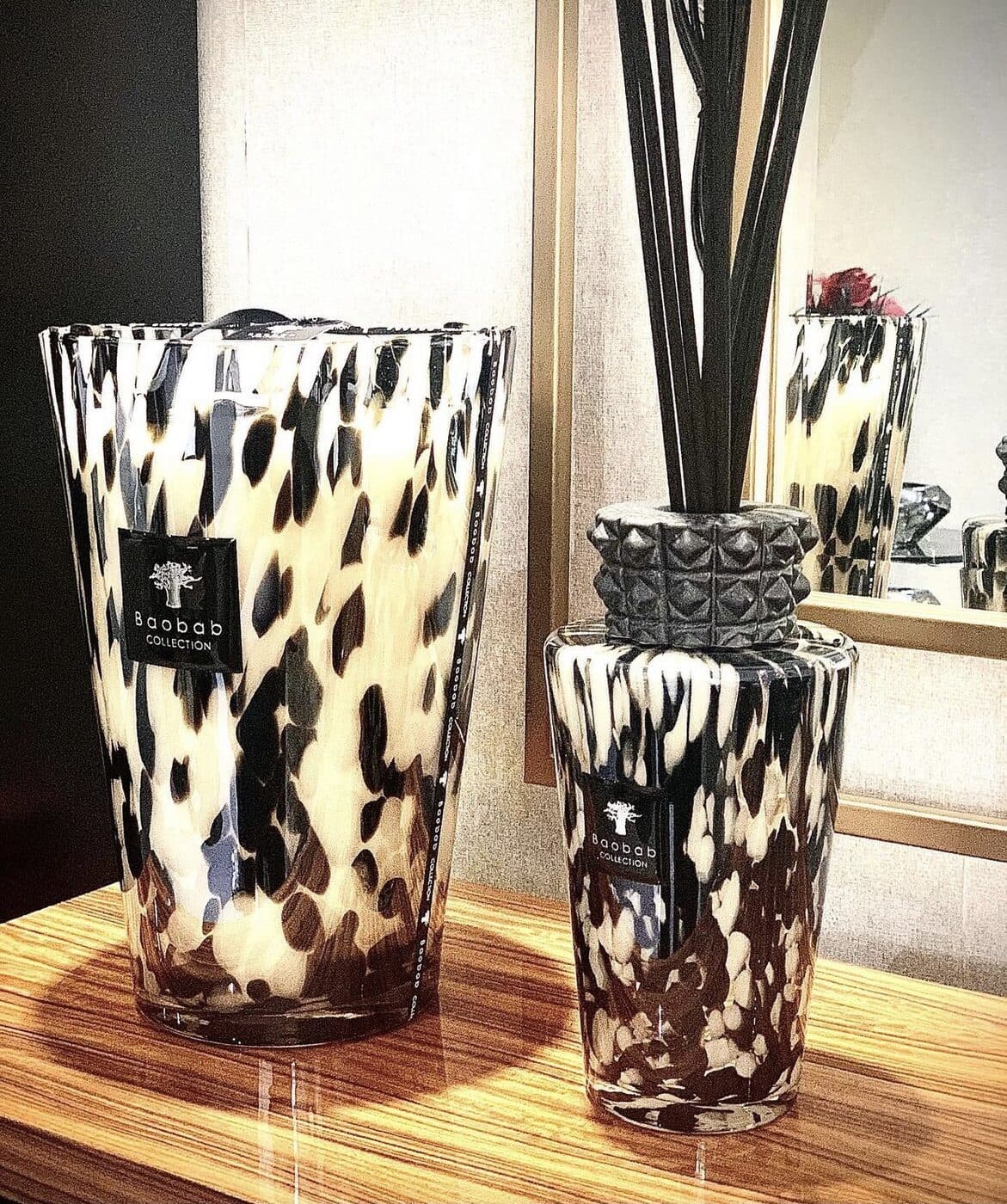 ENSEMBLE BOUGIES BAOBAB BLACK PEARLS